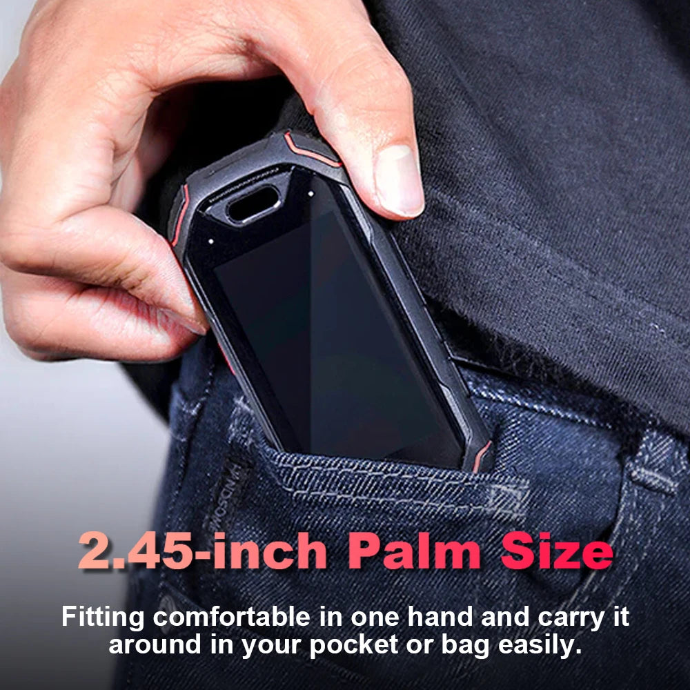 In Stock Unihertz ATOM World's Mini Rugged Smartphone 4GB 64GB Android 9 Octa Core 2.45 inch Unlocked Cellphone 2000mAh NFC