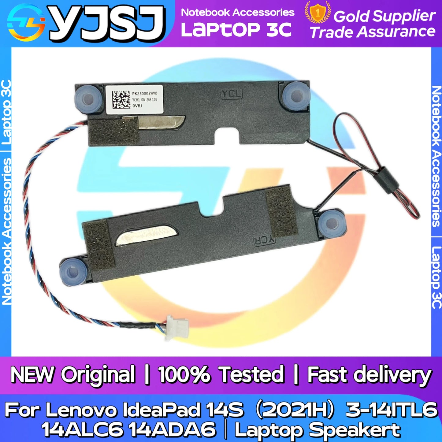 New Original Laptop Notebook Audio Speaker For Lenovo IdeaPad 14S（2021H）3-14ITL6 14ALC6 14ADA6 built-in speaker horn audio