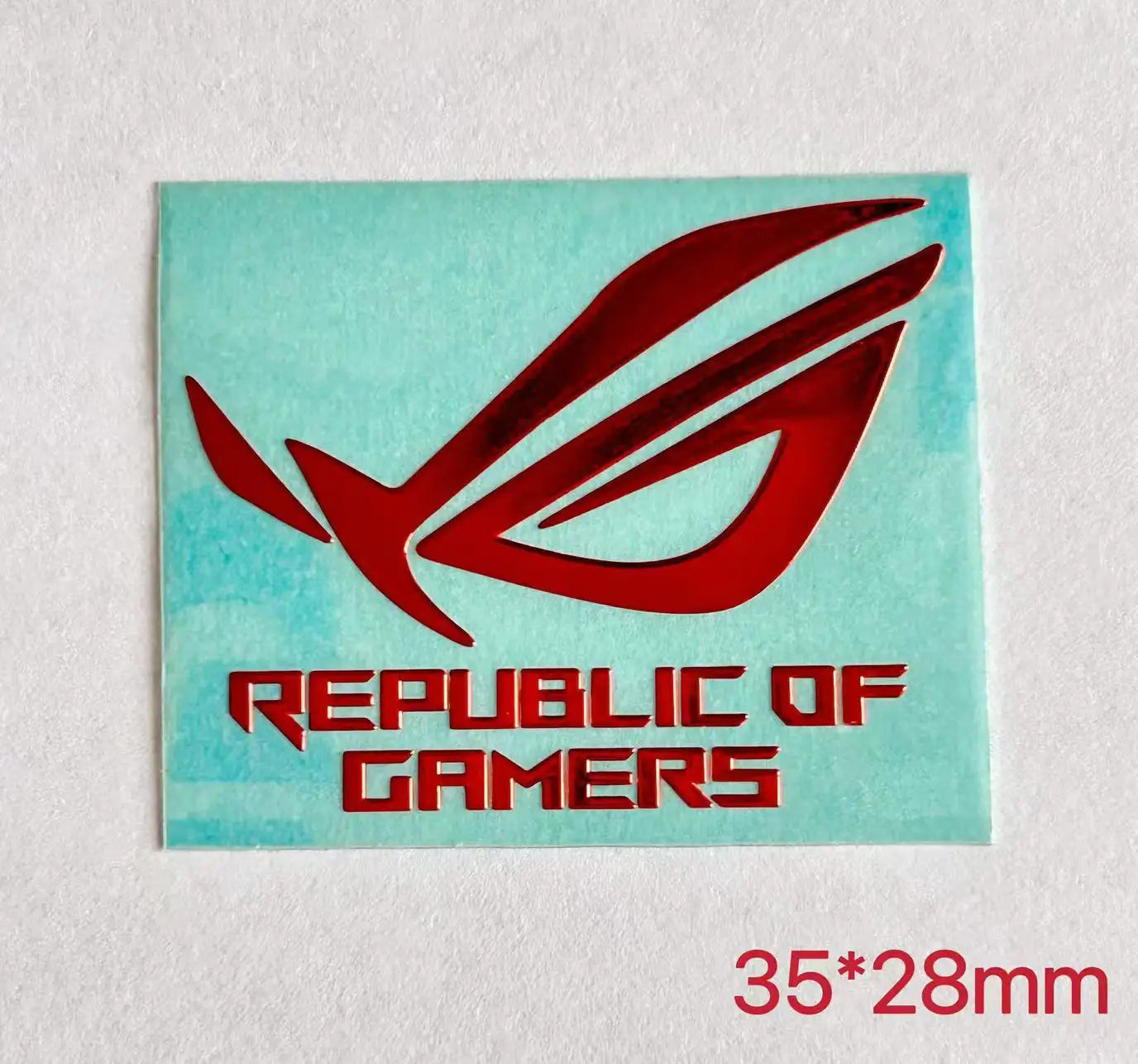 Asus ROG player Country Metal sticker Asus mobile phone laptop tablet shell metal sticker