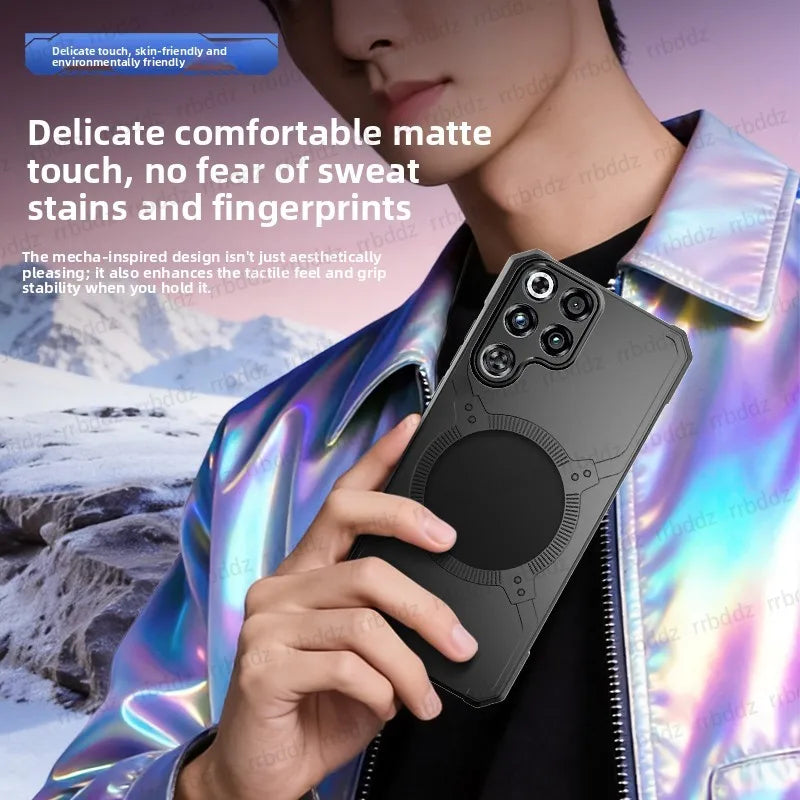 Armor Protective Heat Dissipation Phone Case For Redmagic 11 10 Air 10s 9s 9 11 11s Pro+ Pro Plus Case Shockproof Magnetic Cover
