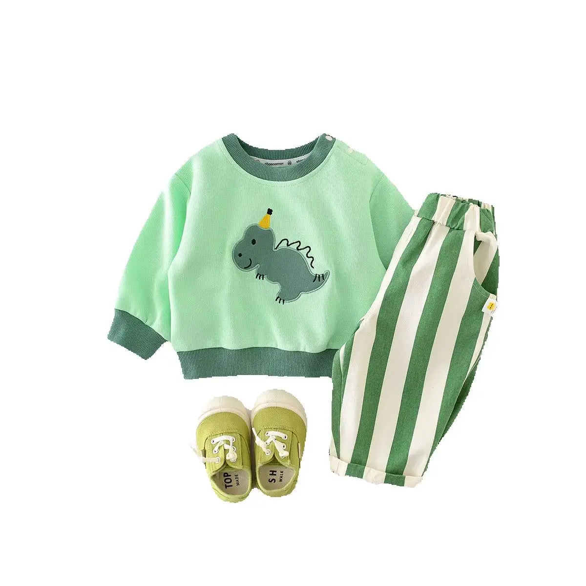 2025 Spring Striped Bliss for Babes Toddler Pants: Unleash Springtime Cuteness with Our New Arrival Kids Trousers