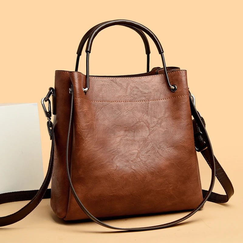 Luxury Handbags Woman Bags Designer Big Shoulder Bags for Women's 2024 Trendy Large Capacity Ladies Leather Hand Casual Tote Bag