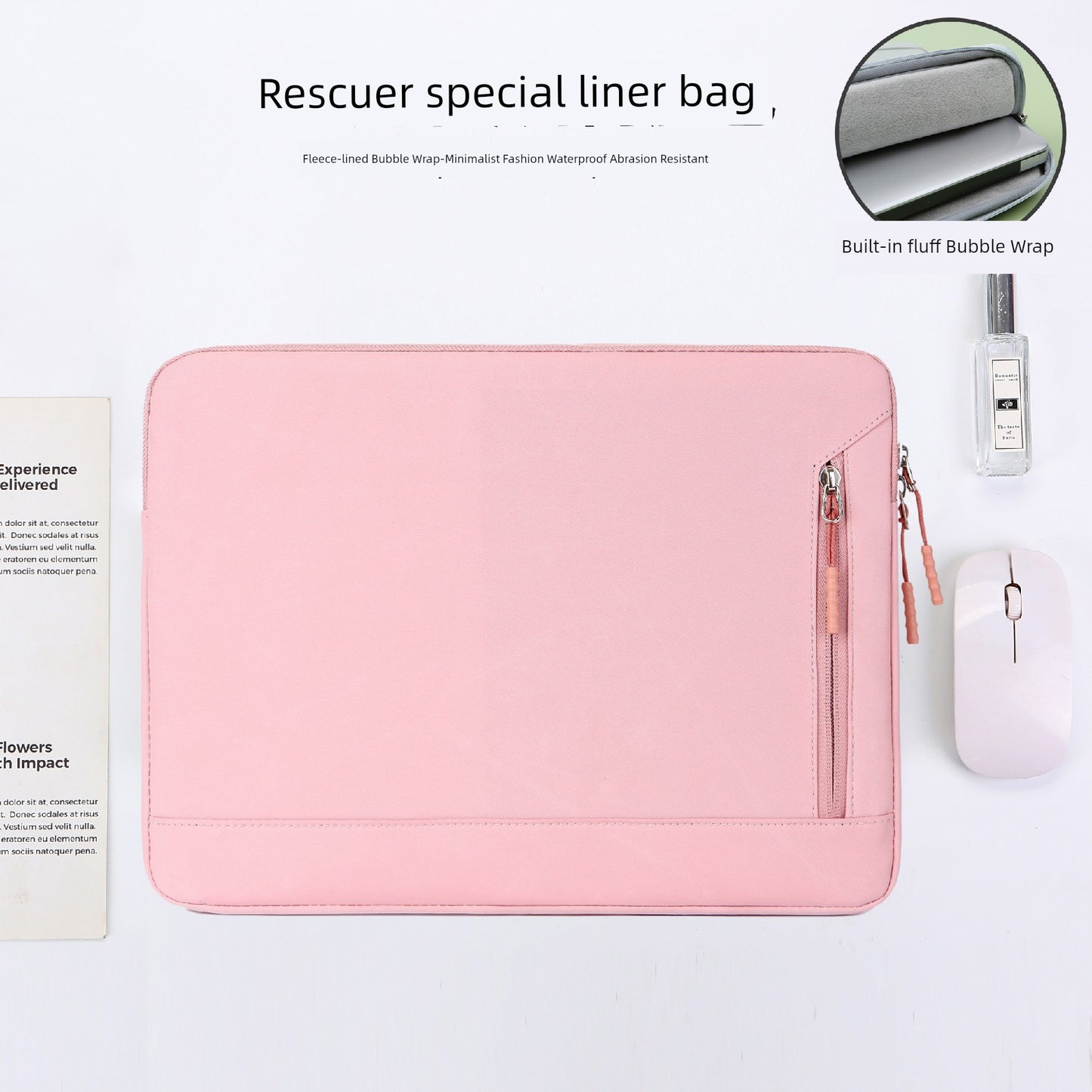 Suitable for Lenovo Saver Y9000p Laptop Liner Bag Y9000 Game Book R9000/Y7000 Waterproof 2025 Shockproof Fleece-lined Protective Case 15.6-Inch/16-Inch Computer Bag