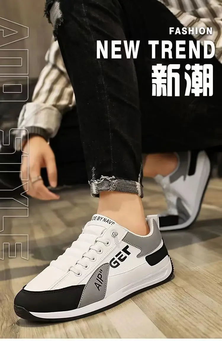 Spring and Autumn New Style Men's Shoes Spring and Summer Sports Board Shoes Running Lightweight Casual Shoes