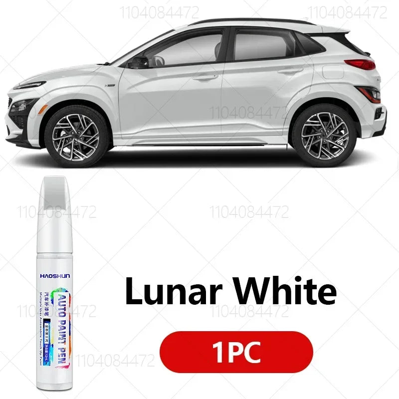For Hyundai Kona 2017-2025 OS SX2 Paint Repair Pen Touch Up Scratch Remover DIY Auto Accessories Black White  Blue Gray Red Grey