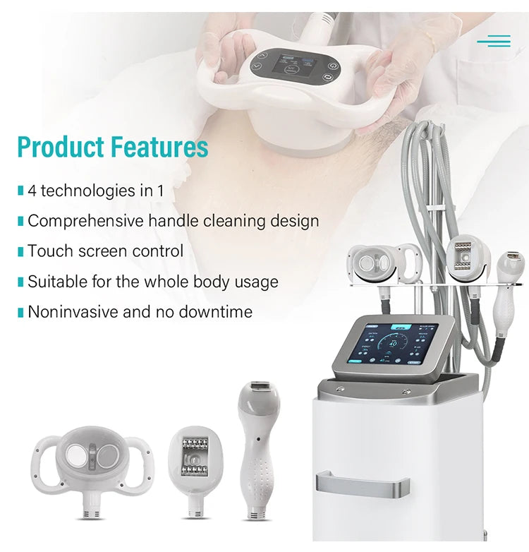 2025 Newest Big Mechanical Vacuum Roller Slim Strong Cleaning System 3in1 Vela Body Shape Machine V8
