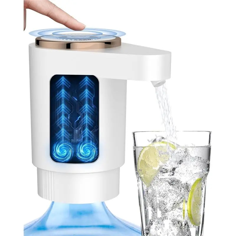 Portable Electric Water Dispenser Pump for 5-Gallon Bottles | USB Charging | Home, Kitchen & Camping