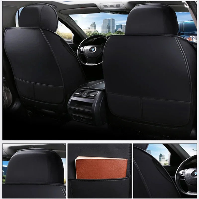 Universal Style Full Coverage Car Seat Cover for Dacia Duster Sandero Renault Clio Fiat Ypsilon Seat Arona Cors Car Accessories