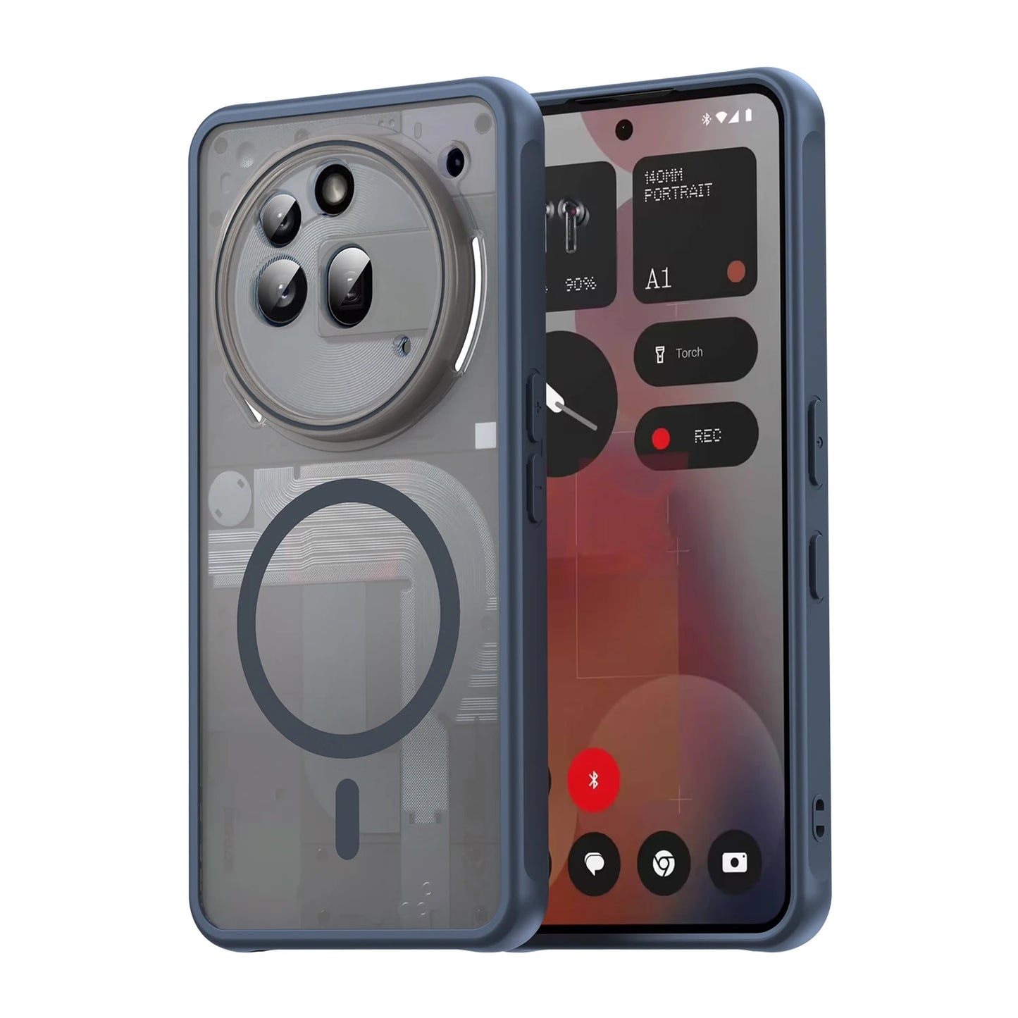 New Matte Transparent Anti-Shock Magnetic Case for Nothing Phone 3A Pro For Magsafe Wireless Charge Cover For Nothing Phone 3A
