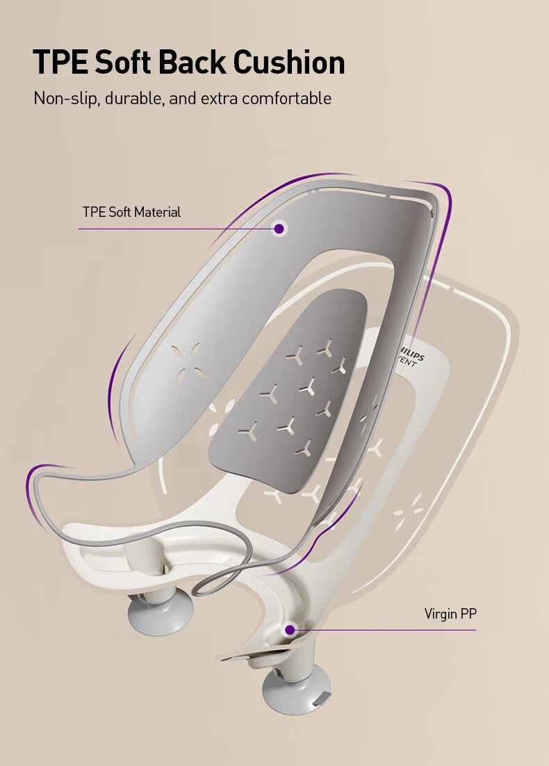 Avent Infant Hygiene Frame Universal Sink Support Stand PP TPE Bath Cleaning Holder for Newborn