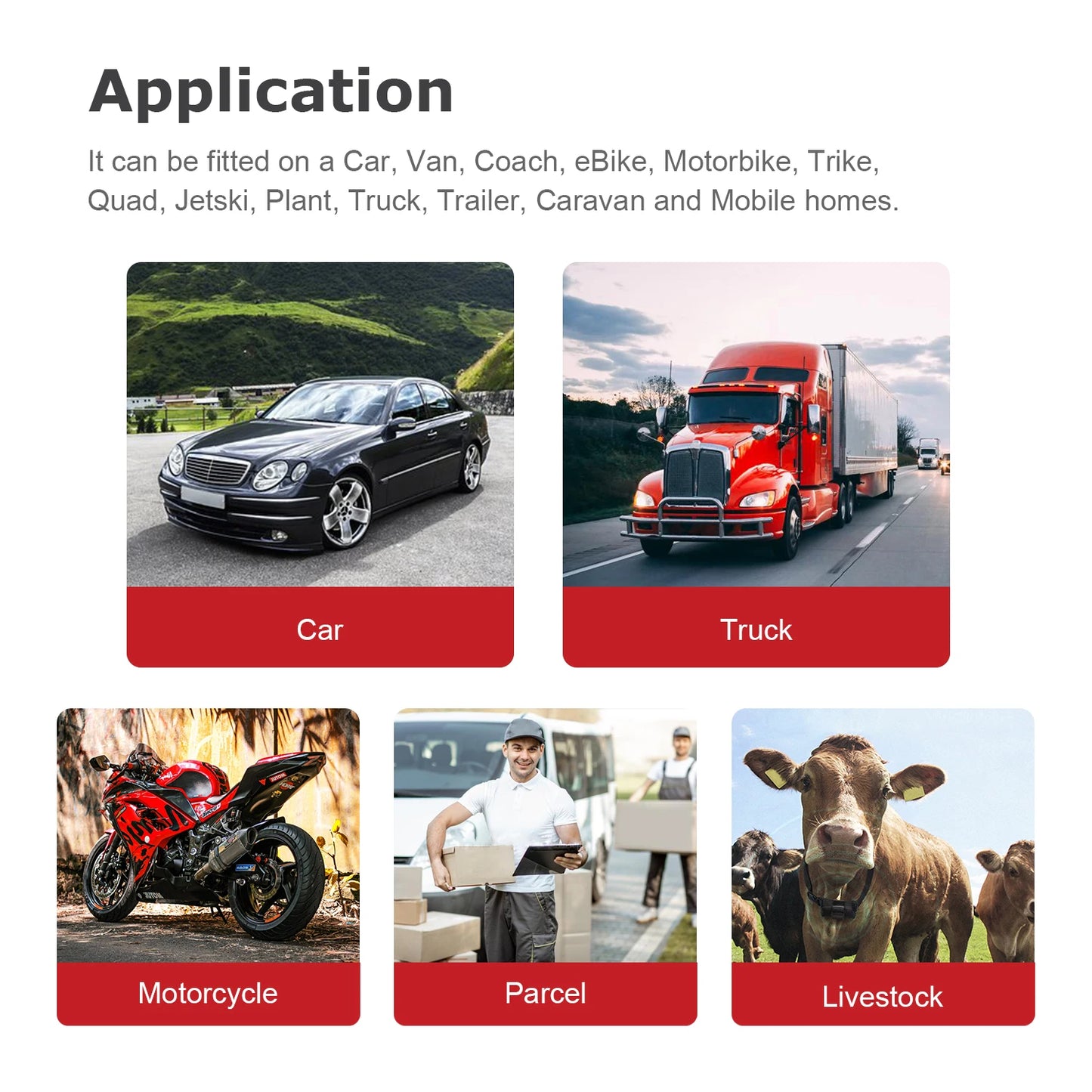 Portable Auto Tracker 6000mAh Big Battery Long Last Vehicle Locator Motorcycle Car Security Protection with iOS Android APP