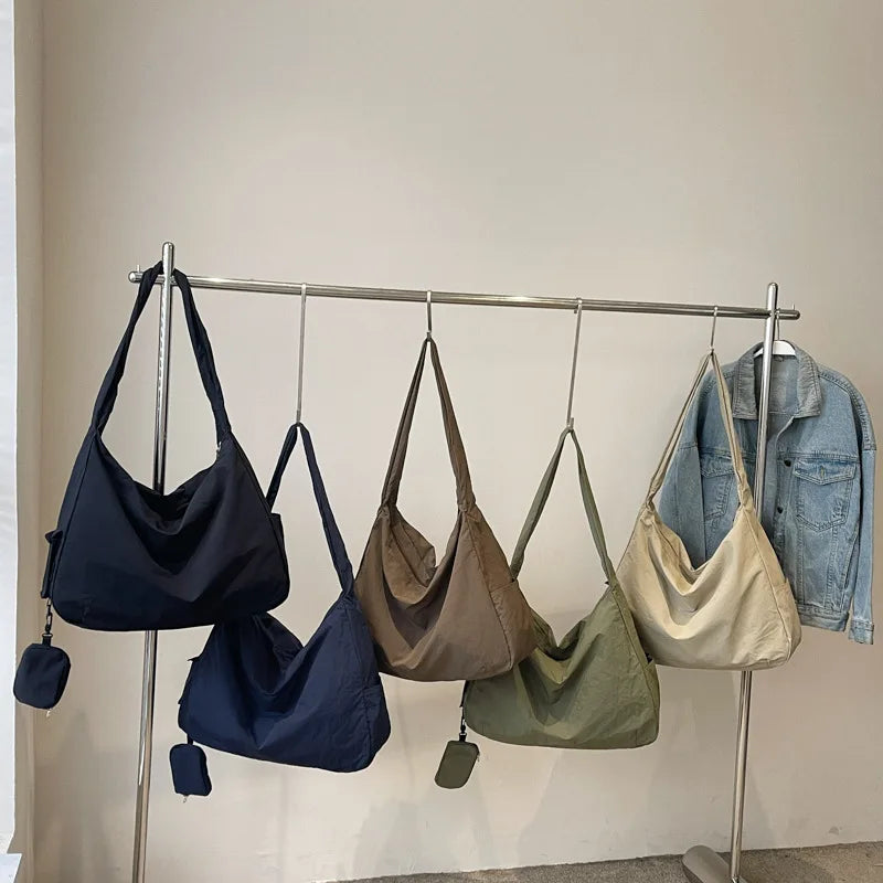 Women's Handbag Large Women Shoulder Shopper Bag Canvas Luxury Designer Cloth Tote Bags for Woman Big Female Daily Commuter City