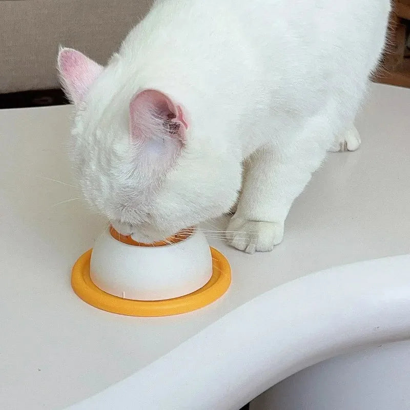 Pet Slow Food Bowl Dog Cat Licking Toy Non-slip Educational Lick Pad Makes Dogs Cats Love Licking Feeder
