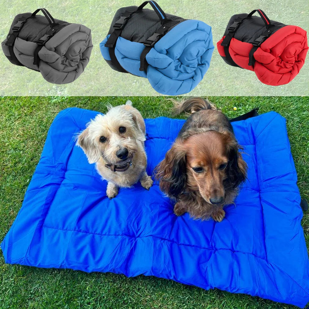 Waterproof Foldable Portable Pet Bed Mat Cushion for Dog Cat Outdoor Travel Camping Car Seat Pad Washable Durable