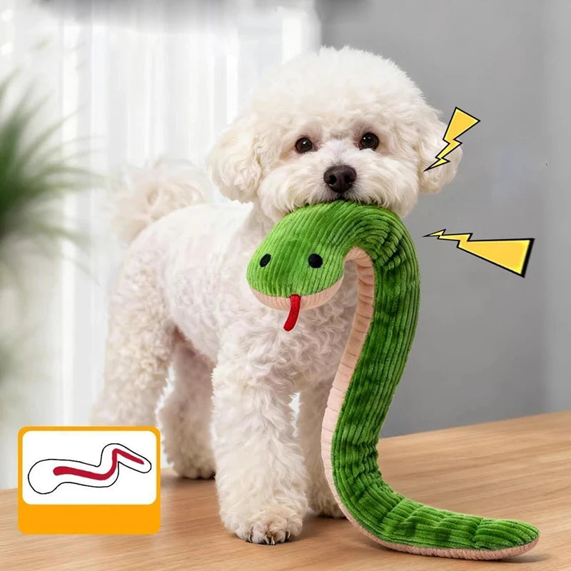 Hot Sale Dog Toy Snake Interactive Toy Kitten Kick Toy Interactive Pet Toy for Indoor Cats 16.5 Inches Pet Supplies