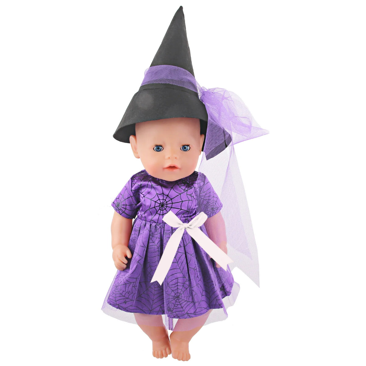 Halloween Doll Clothes Festival Pumpkin, Skeleton Costumes For 18 Inch American&43cm Baby New Born,OG,Life Girl Doll Accessories