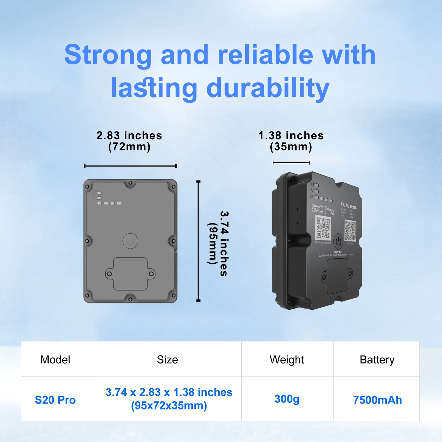 4G Track Device Vehicle Truck Security Protection Item Subscription Required Anti-Lost Camel Real-time Unlimited Remote Tracking