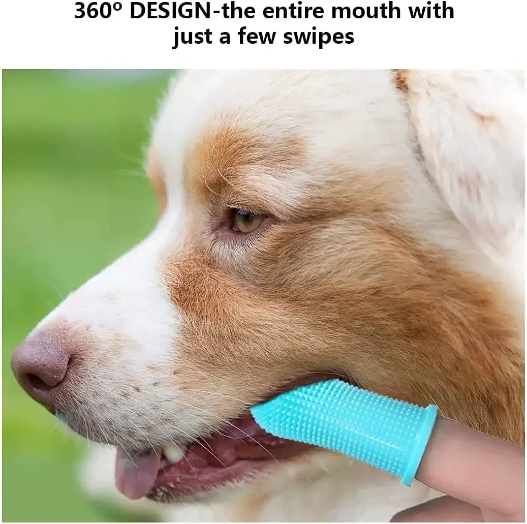 3/1pcs Pet Finger Toothbrush Pet Products Cat Toothbrush for Dog Products Teeth Cleaning for Small Dogs Cats Clean Teeth Puppy