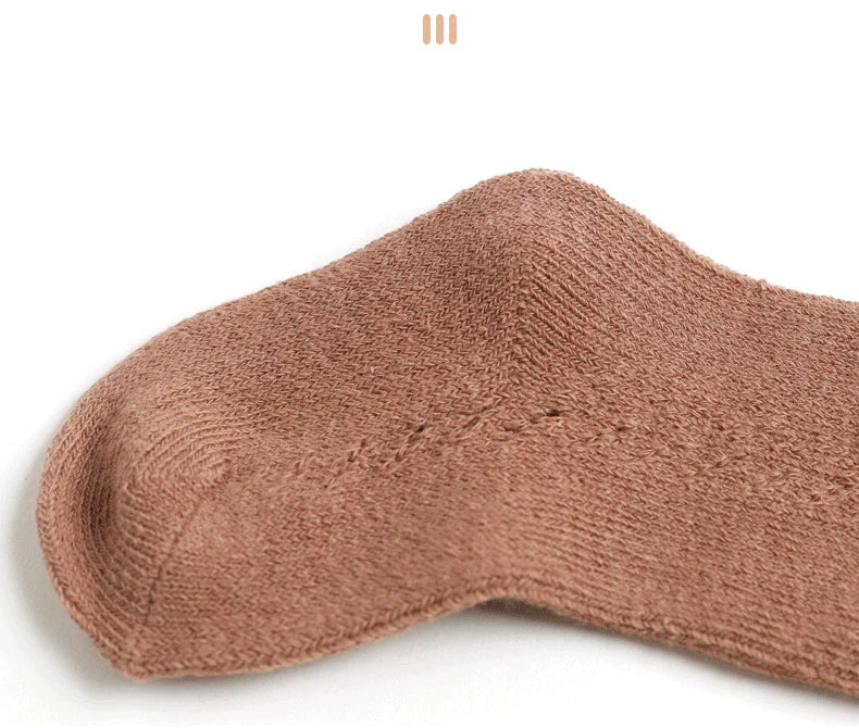 1 Pairs Kids Knee High Socks Baby Girls Boys Bow Long Sock Soft Cotton Mesh Breathable Children Hollow Out Socken For 0-7 Years