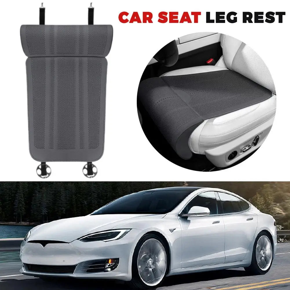 Universal Car Seat Leg Support Extension Non-Slip Breathable Car Seat Cover For Driver and Passenger Leg Comfort