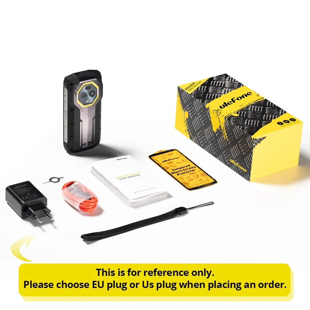 Ulefone 4.7" Rugged Phone Armor Mini 20 Pro 5G Android 14 16+256GB Smartphone LED Light 64MP Night Camera Mobile phone