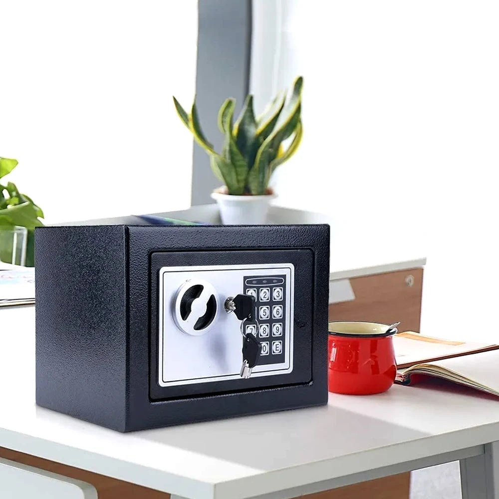 Electronic Digital Keypad Lock Safe Security Box All Steel for Home Office