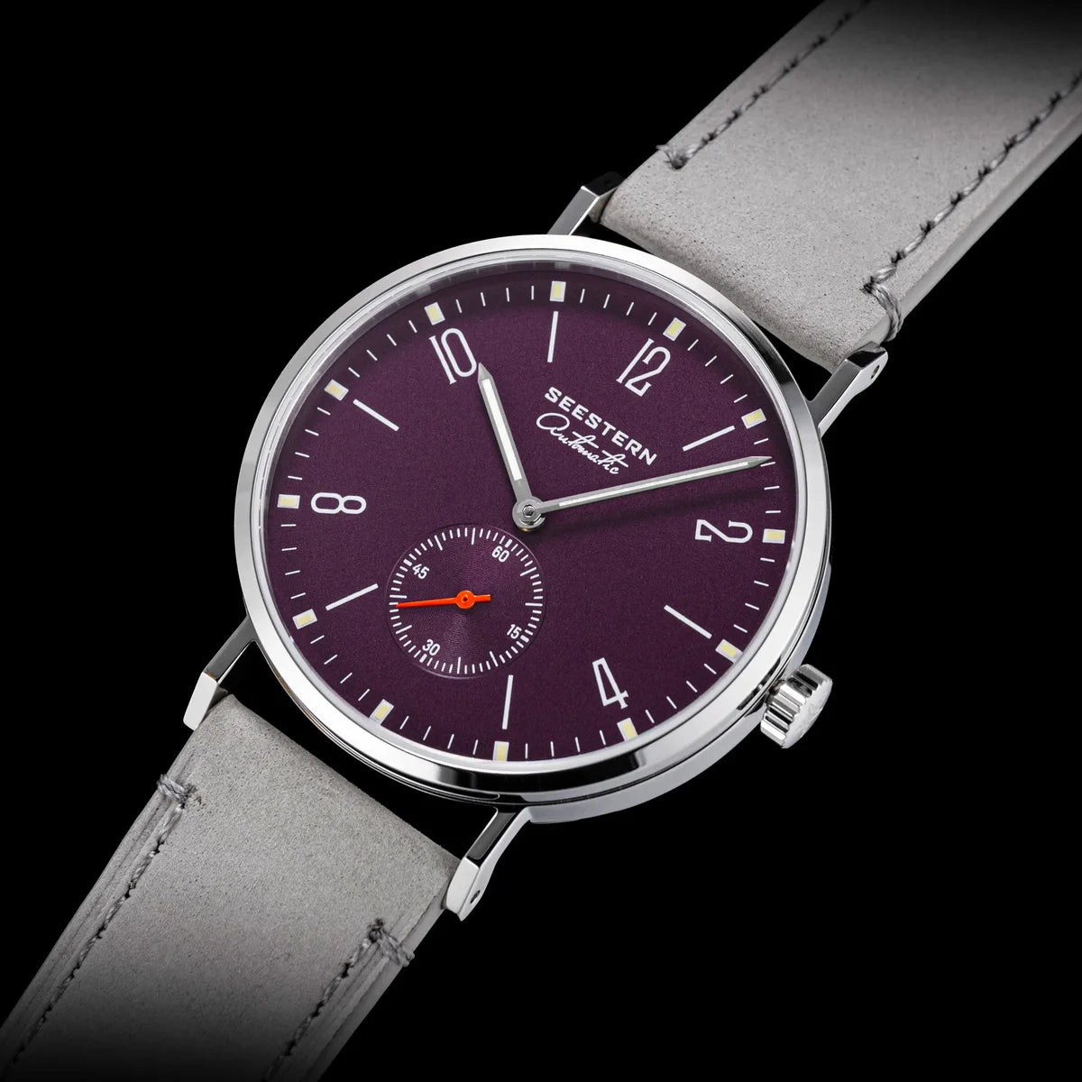 SEESTERN 2024 New Men Watch Automatic Business Wristwatches ST1701 Movement Ultra Thin Clock Top Brand Luxury  Fashion Casual