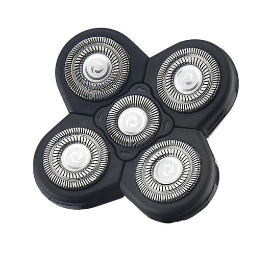 1PCS Replacement Shaver Head Electric Shaver 5D Independently 5 Cutter Floating Head Waterproof Stainless Steel Razor Blade