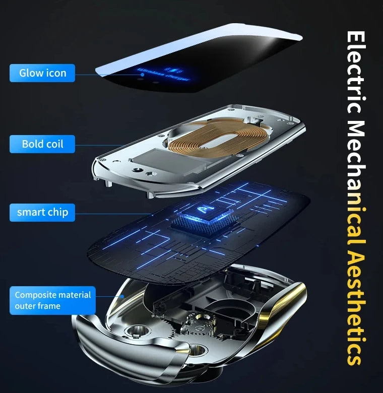 For Honda e:NP2 2024 Screen Panel Fixed Base Car Phone Holder Wireless Charging Bracket Gravity Stand Car Accessories