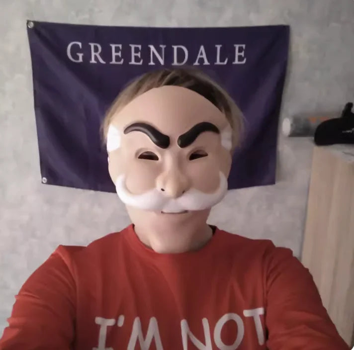 Top hat toys men mick slipk mask corey taylor mascara joey Shawn Crahan Cosplay Halloween Costume