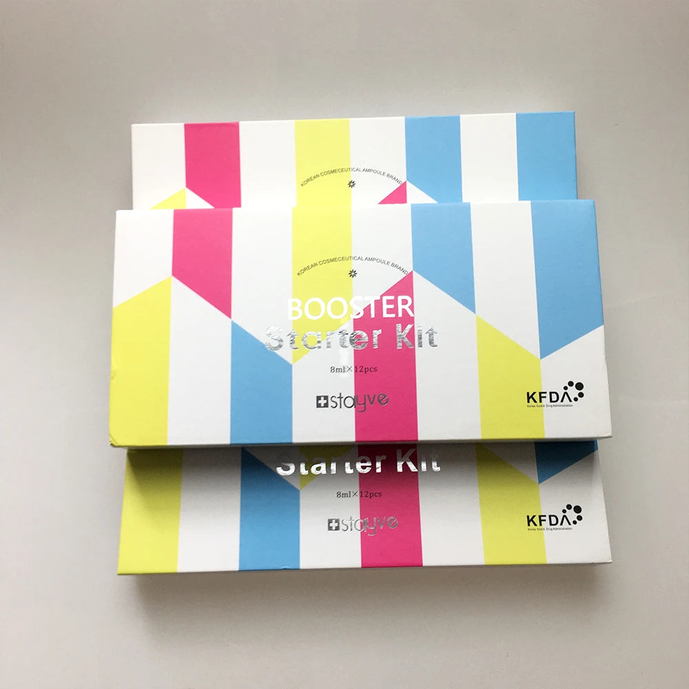 Korea Stayve BB Cream Glow Skin Booster Ampoule Kit Niacinamide/Salmon DNA  Face Foundation Moisturizing Cream Skin Care Beauty