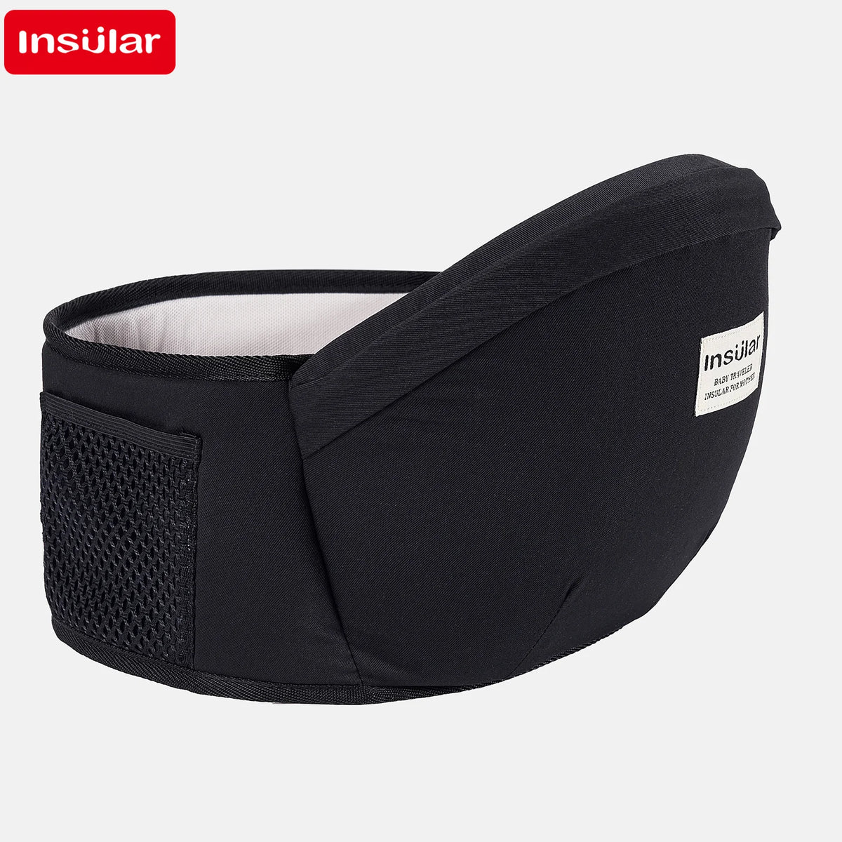 Adjustable Front Facing Baby Carrier Waist Stool with Hipseat Belt for Kids Infant Walkers Sling Hold Waist Belt Backpack