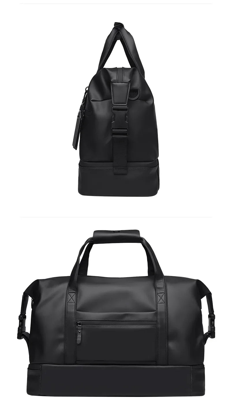 Fashion Travel Tote Bag for Men and Women Large Capacity Shoulder Crossbody Handbag Leisure Sports  Simple Business Travel Bag
