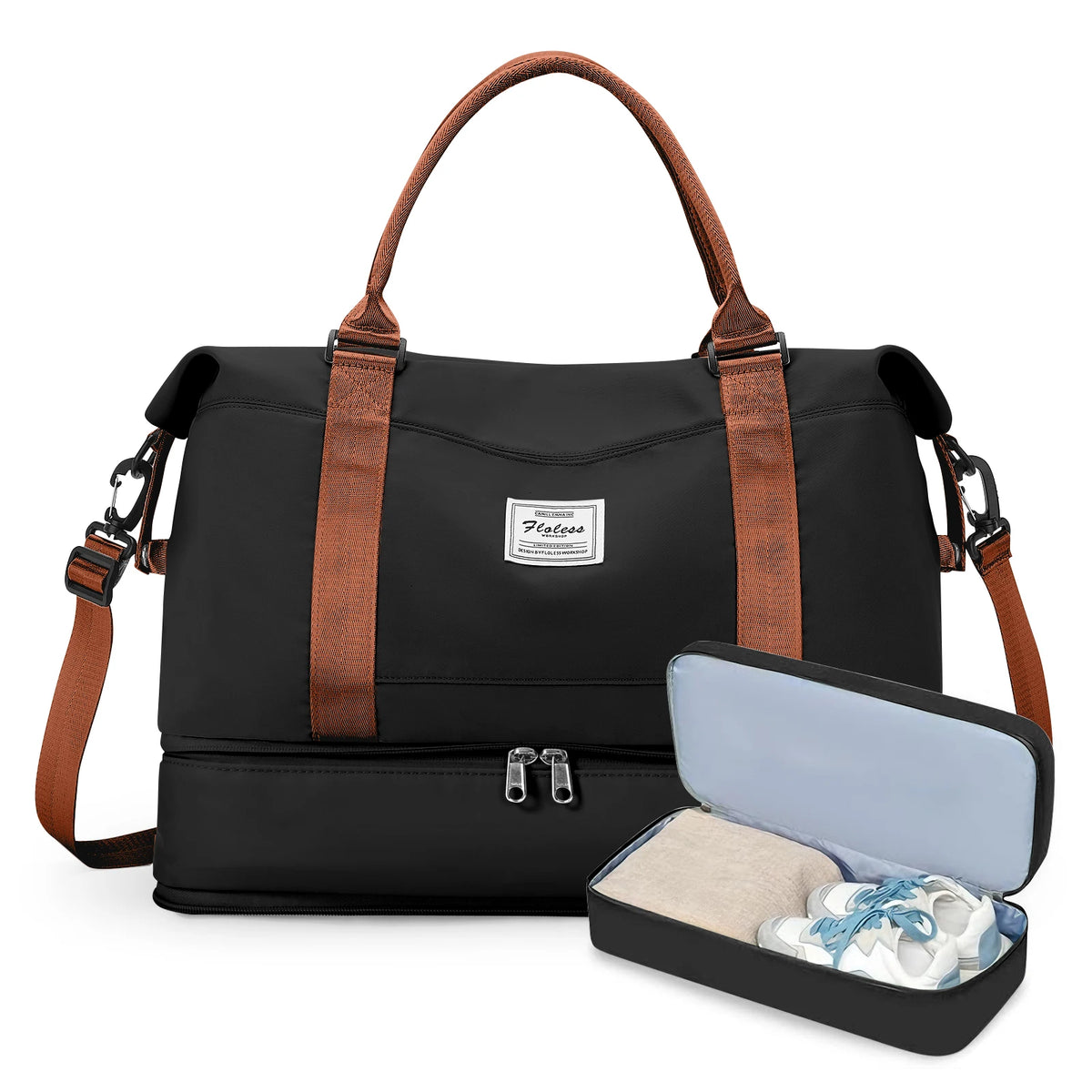 Weekend Bags for Women Travel Bag Ryanair Cabin Bag 40x30x20 Foldable Hand Luggage Travel Bag for Men Waterproof Gym Sports Bag