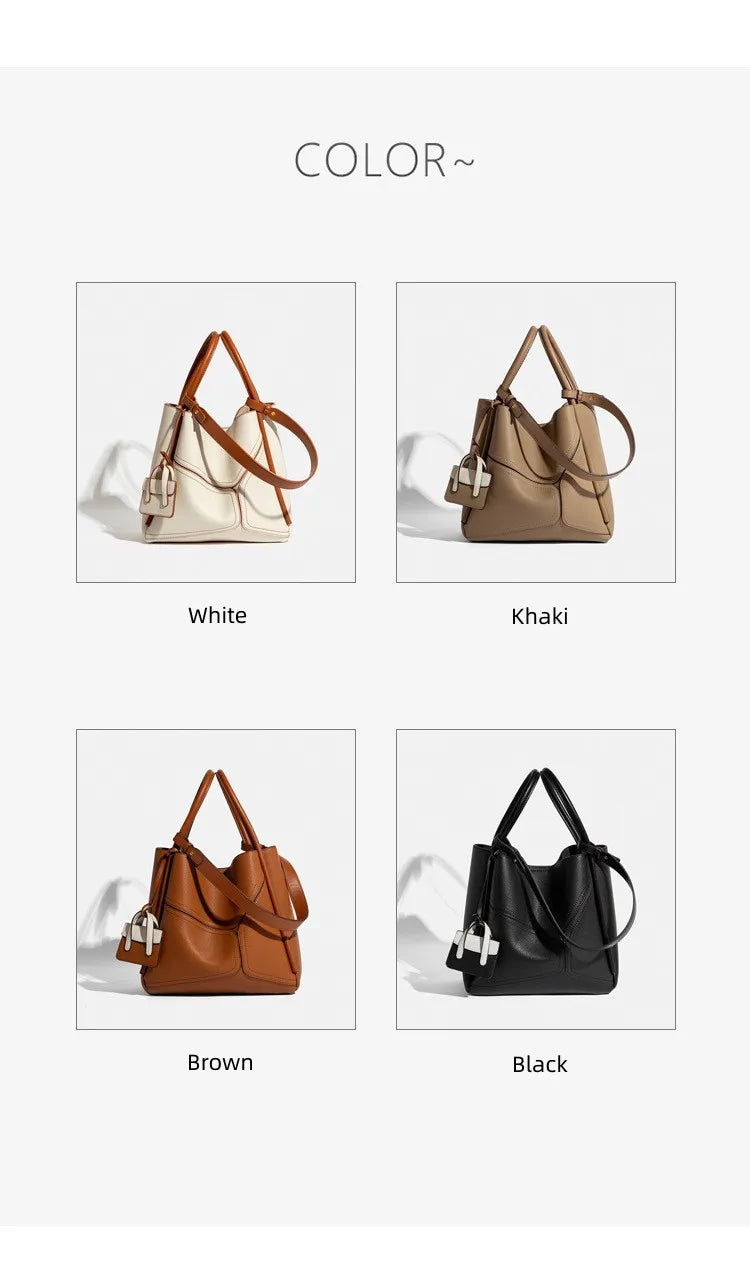 UKF Light Luxury Women's Handbag Niche Designer Single Shoulder Messenger Bag Stylish Accessory for Ladies