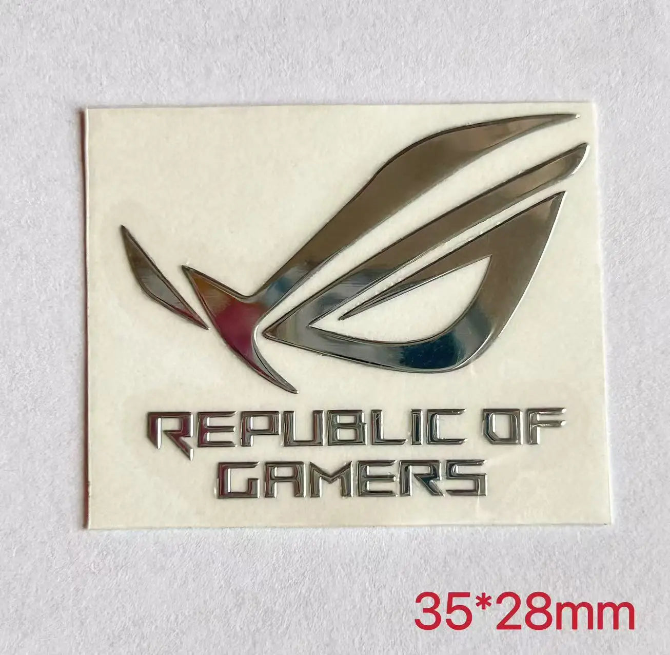 Asus ROG player Country Metal sticker Asus mobile phone laptop tablet shell metal sticker