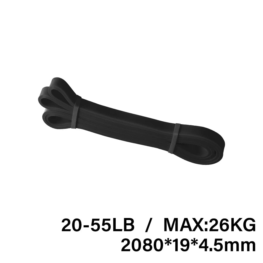 Workout Pilates Latex Resistance Band Sport Fitness Exercise Elastic Band Heavy Duty Strength Pull Up Crossfit Gym Equipments