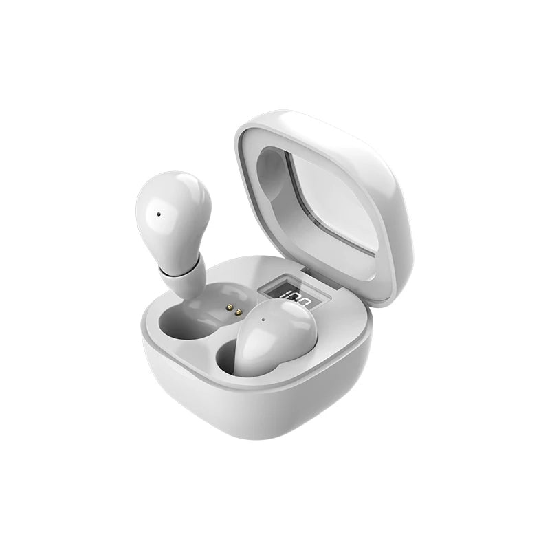 Mini Headphones Invisible Bluetooth 5.3 Earphones TWS Wireless in-ear Headsets HIFI Stereo Noise Reduction Earbuds For iPhone
