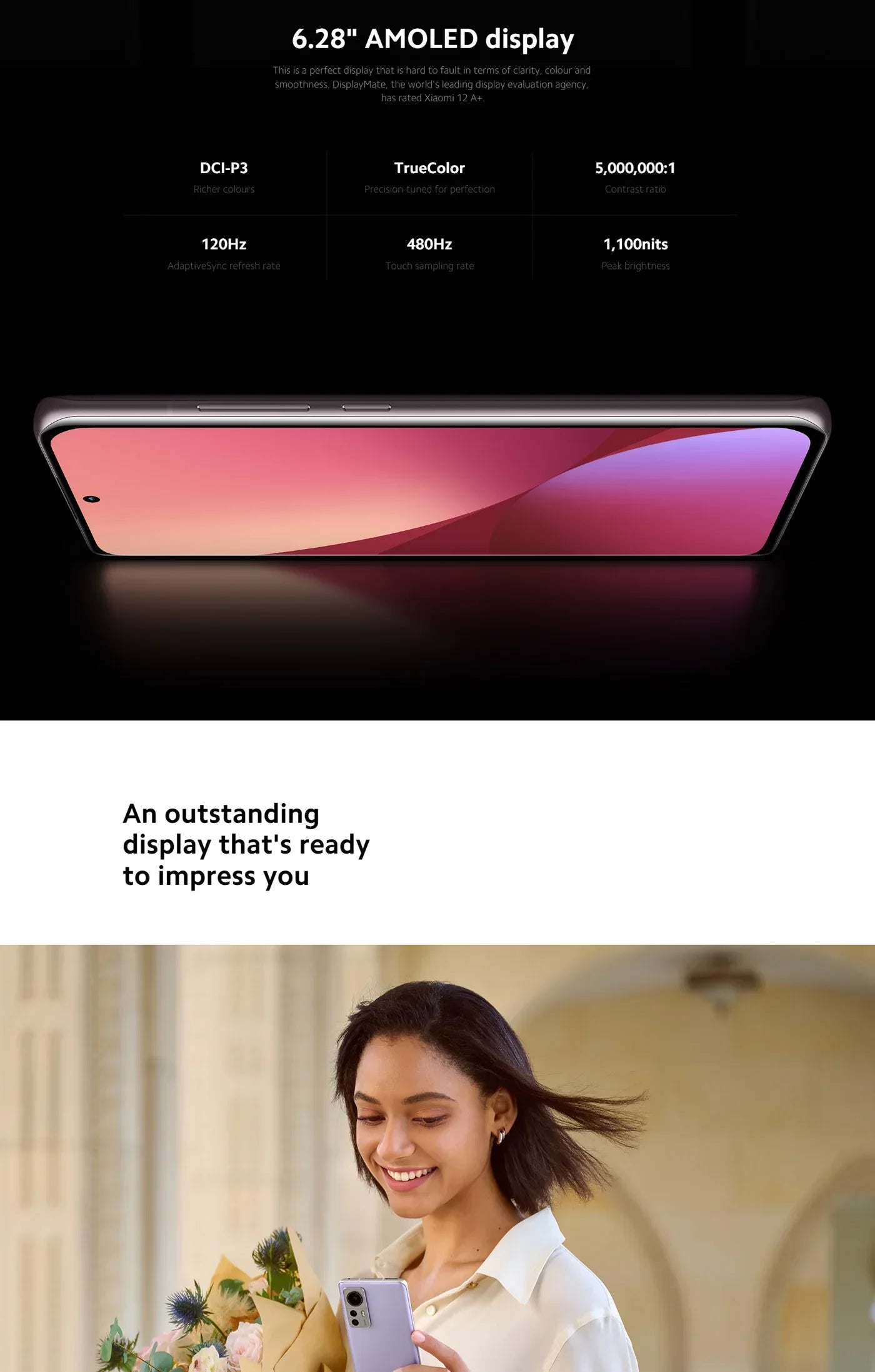 Xiaomi 12 5G Android 6.28-inch RAM 12GB ROM 256GB used phone