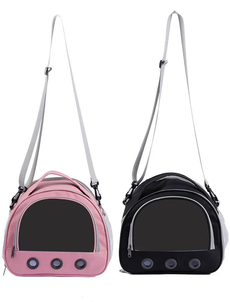 Cat bag, convenient for going out, pet dog, hamster, hedgehog, travel backpack, convenient outdoor bag bird mouse guinea pig bag