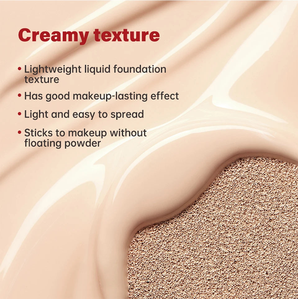 TIRTIR Sunscreen Air Cushion Poreless Bb Cc Cream High Coverage Oil-Control Soft Face Makeup Foundation Base Cosmetics