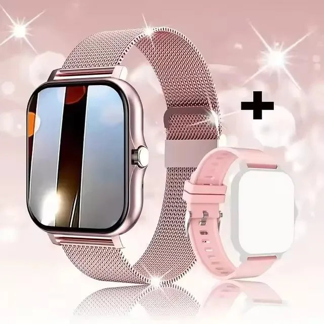 NEW 2025 Fashion SmartWatch Android Phone 2.01" Color Screen Full Touch Custom Dial Watch Women Bluetooth Call Smart Watch Men