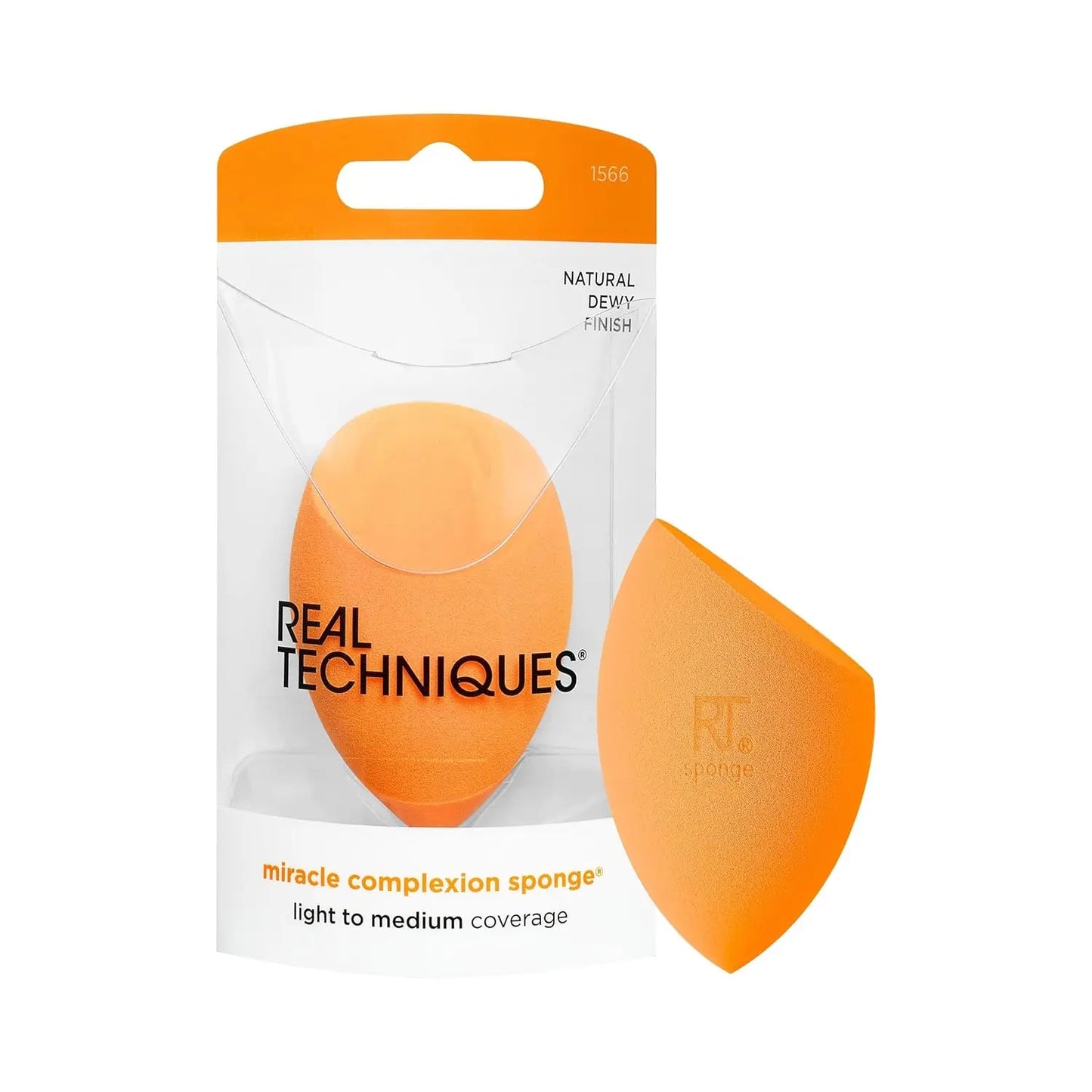 Real Techniques Complexion Sponge Makeup Blender Liquid and Cream Foundation Streak-Free Professional Makeup Tool Free 4 Count