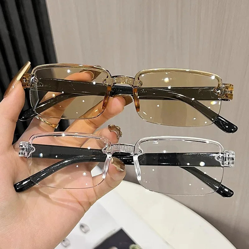 Smart Zoom Reading Glasses Anti Blue Light Presbyopia Glasses for Men Women Adjustable Focus Light Lightweight Reading Glasses