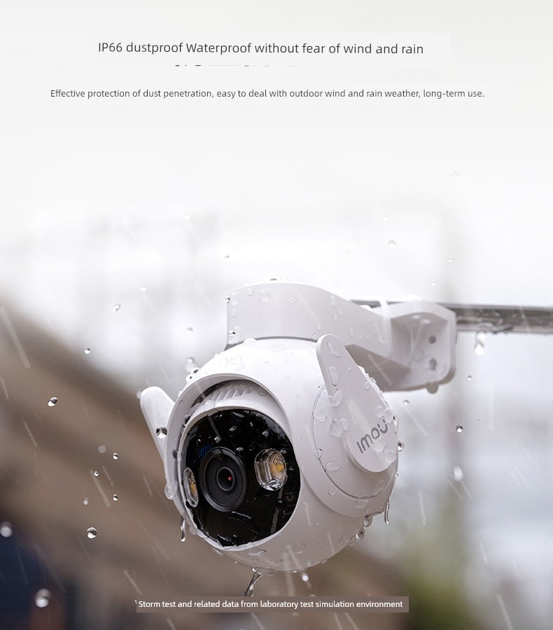 Lecheng Surveillance For Home Mobile Phone Remote Camera 360 Degrees No Dead Angle Outdoor HD Night Outdoor Video Camera Lens S7e