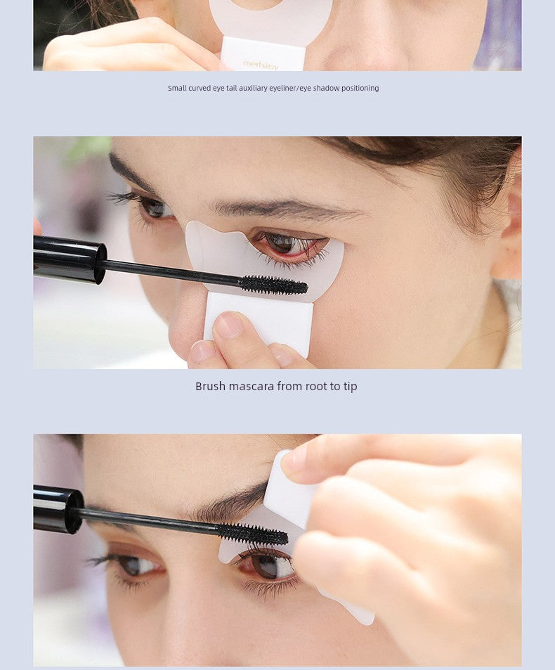 Eye Shadow Drawing Auxiliary Silicone Upper and Lower Baffle Mascara