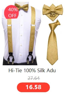 Hi-Tie Pure Black Silk Mens Shirts Plain Smooth Long Sleeve Formal Dress Blouse for Male Wedding Business Events Oversized Gift