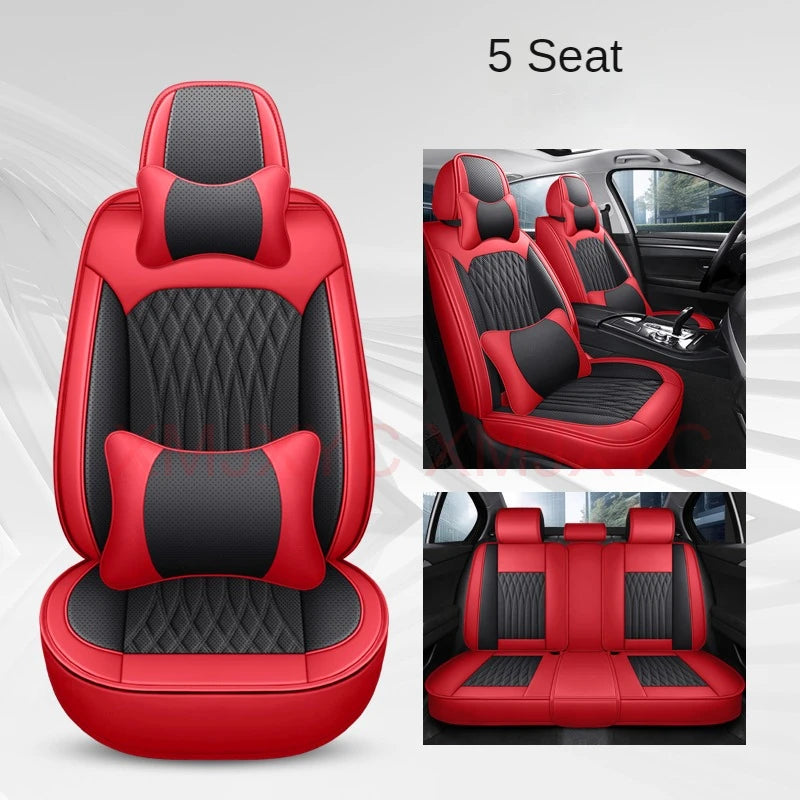Pu Leather Universal Car Seat Cover for Mercedes A-Class W168 W169 W176 W177 A-Klasse A180 A190 A200 A220 A250 Auto Accessories