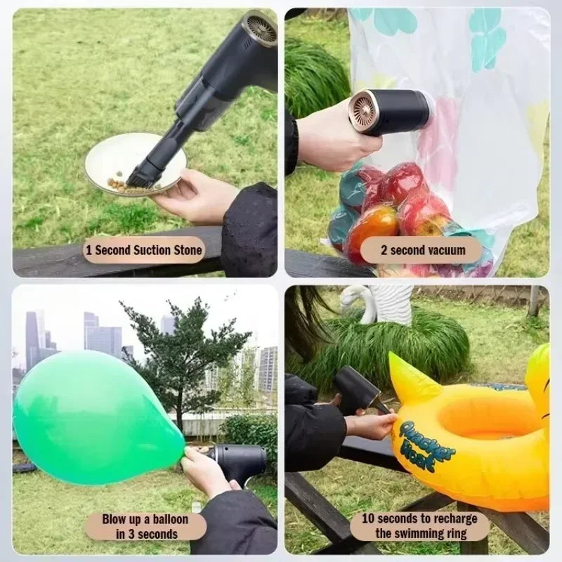 XIAOMI MIJIA Vacuum Cleaner 2 In 1 120w Wireless Super High Powerful Portable Wet Dry Dual Use Large Suction Vacuum Cleaner