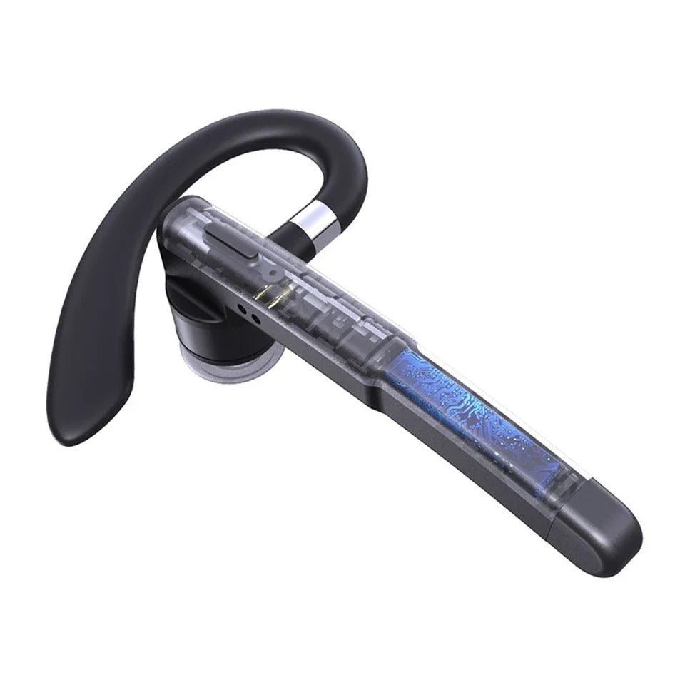 YYK-520 Wireless Headset Gaming Earphone with Built-in Mic for Driving Business Office Compatible with All Smart Phone